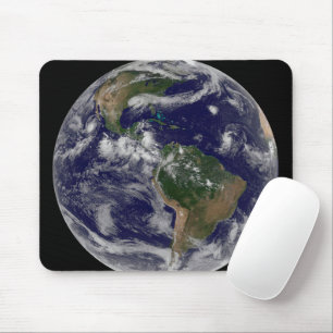 Mousepad Terra cheio Mostrando Vários Sistemas De Tempestad