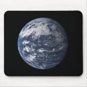 Mousepad Terra completa centrada sobre o Oceano Pacífico