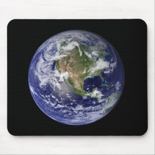 Mousepad Terra completa que mostra America do Norte 3