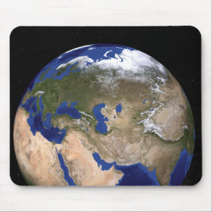 Mousepad Terra da próxima geração do Mármore Azul