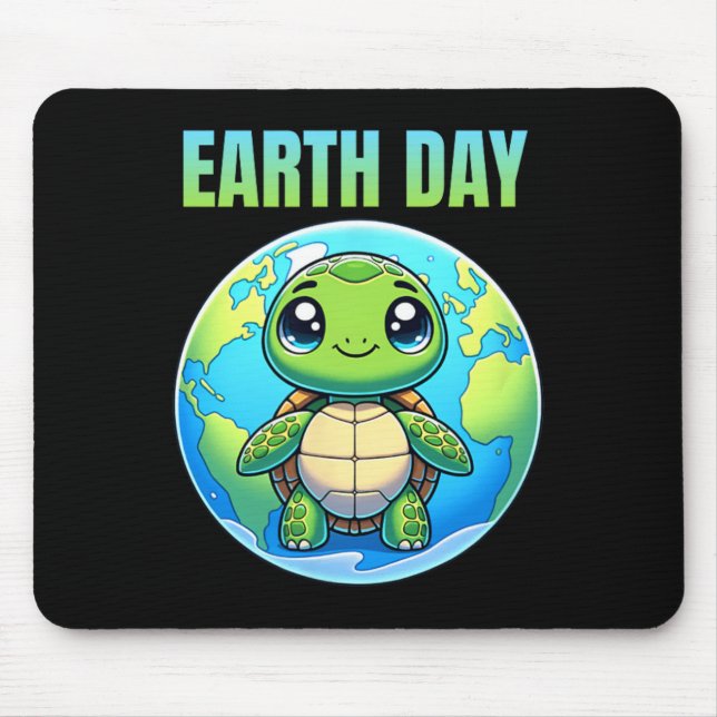 Mousepad Terra Day Restore Earth Turtle 2025 (Frente)