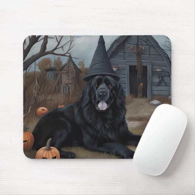 Mousepad Terra Nova Pumpkins Halloween Scary (Com mouse)