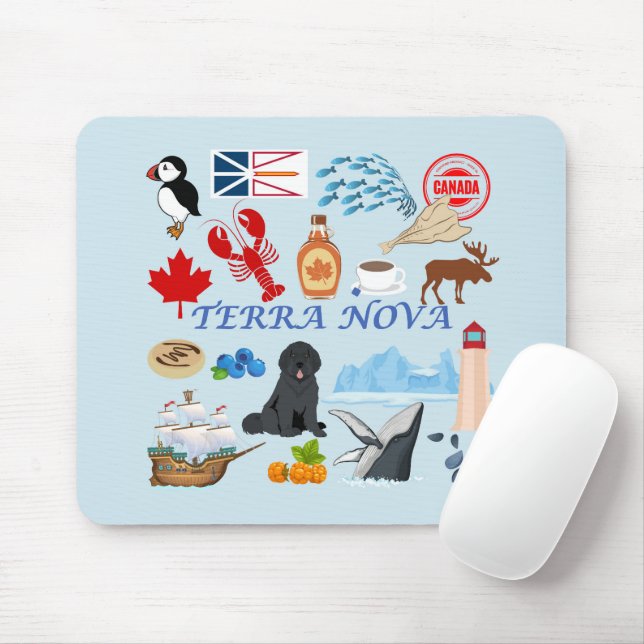 Mousepad Terra Nova Terra Nova (Com mouse)