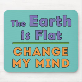 Mousepad Terra plana