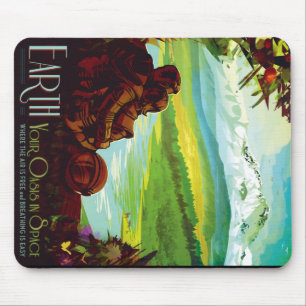 Mousepad Terra - Seu Oásis no Espaço