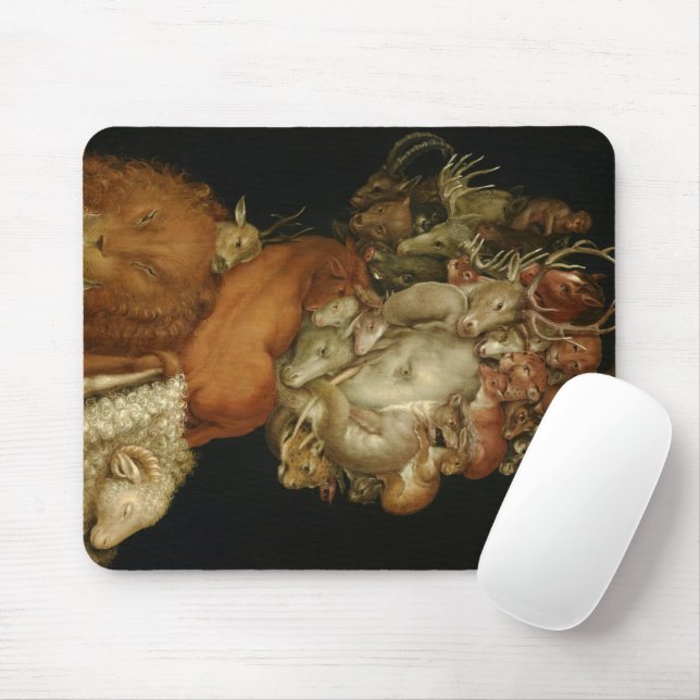 Mousepad Terra, Terra, 1570 por Giuseppe Arcimboldo (Com mouse)