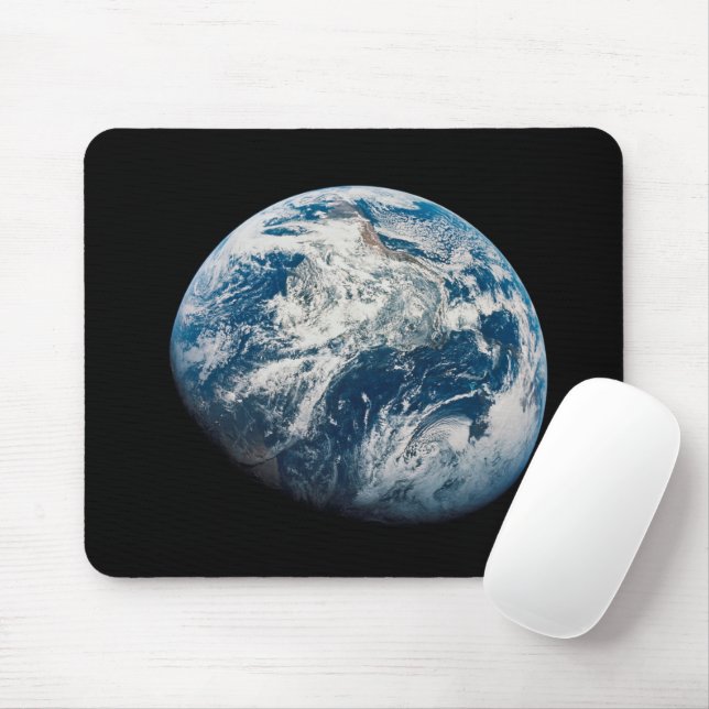 Mousepad Terra Tirada Da Nave Espacial Aollo 8. (Com mouse)