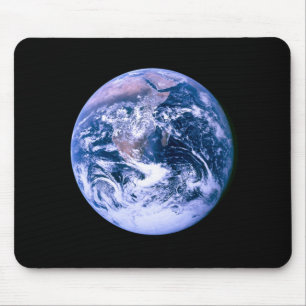 Mousepad Terra Vista do Espaço 'Marble'