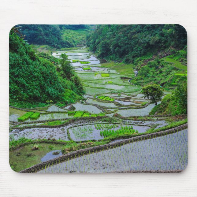 Mousepad Terraços de Arroz de Banaue, Luzon (Frente)