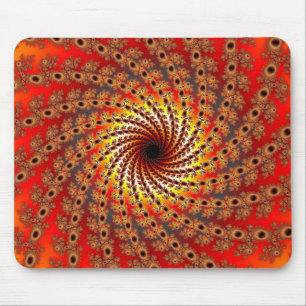 Mousepad Terrapin Spin Art Fractal