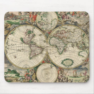 Mousepad Terrarum Orbis Tabula