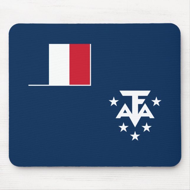 Mousepad Terras Austrais e Antárticas Francesas (Frente)