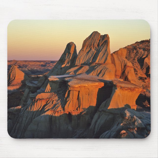 Mousepad Terras Más no Parque Nacional Theodore Roosevelt (Frente)