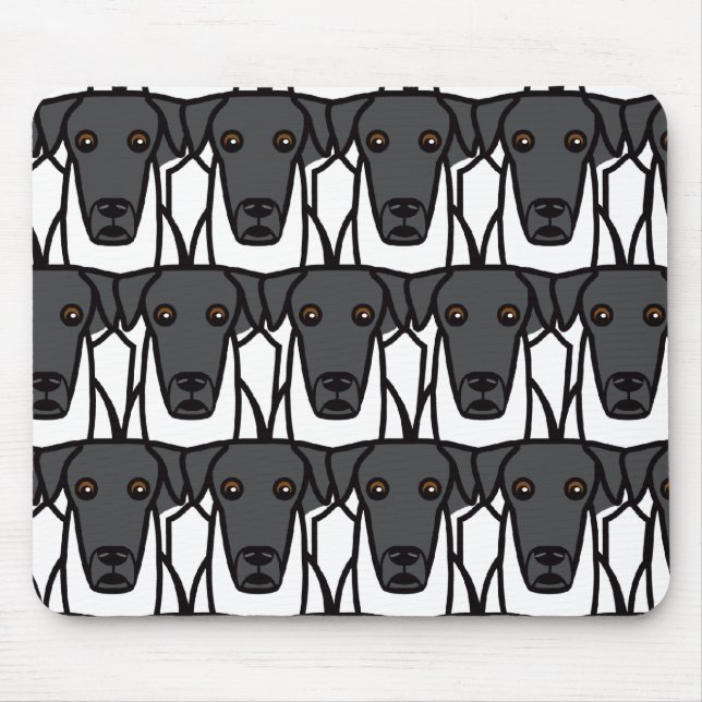 Mousepad Terrier de Fox lisos (Frente)