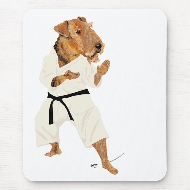 Mousepad Terrier de Karate (Frente)