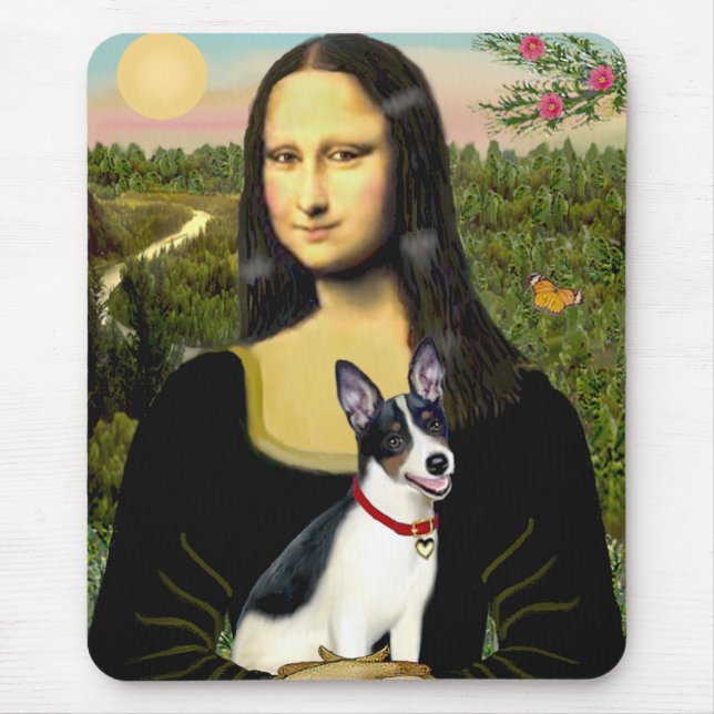 Mousepad Terrier de Rato - Mona Lisa (Frente)