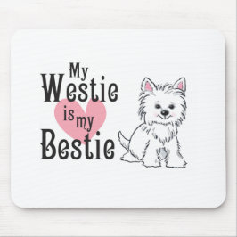 Mousepad terrier West Highland