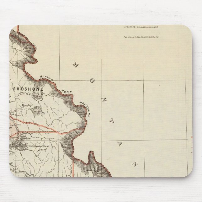Mousepad Território De Idaho (Frente)