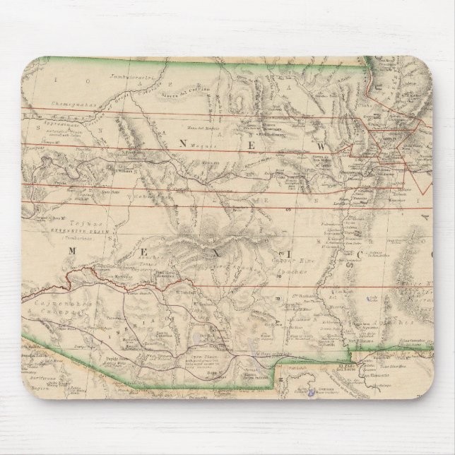 Mousepad Território do Novo México (Frente)