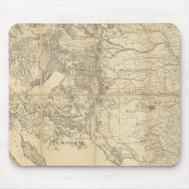 Mousepad Território dos Estados Unidos (Frente)