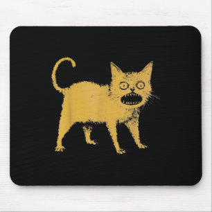 Mousepad Terrível Gato Japonês Engraçado