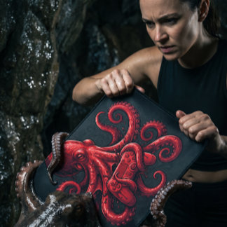 Mousepad Terror Lovecraftiano Polvo Vermelho Sangrento Game