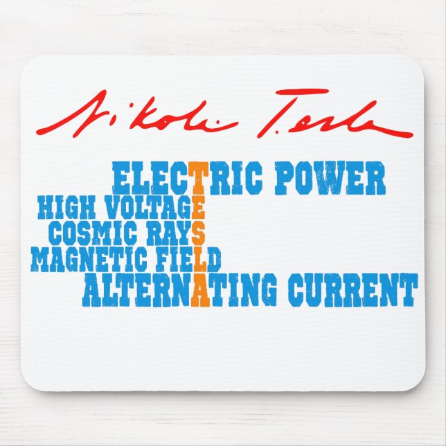 Mousepad Tesla (Frente)