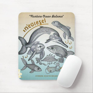 Mousepad "Tesouros do mar"