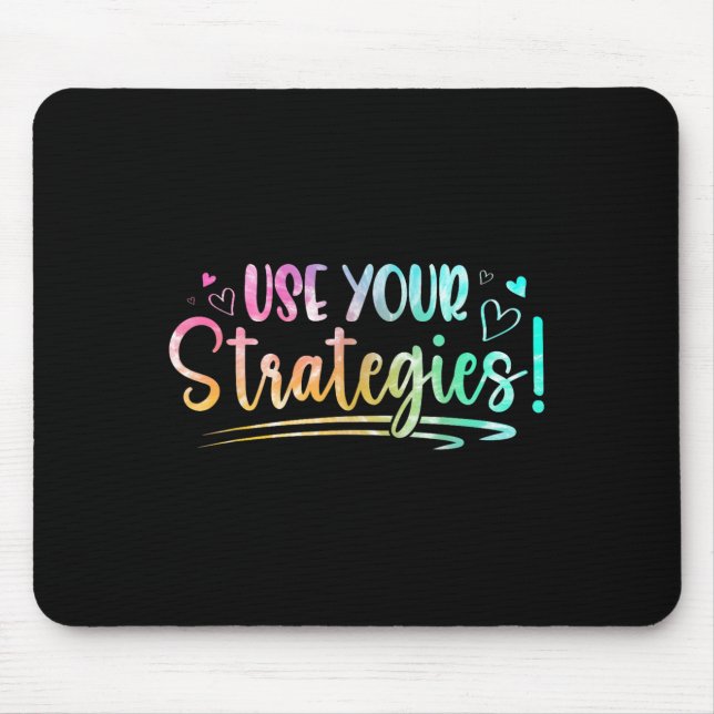 Mousepad Test Day State Testing Exam Teacher Student Motiva (Frente)