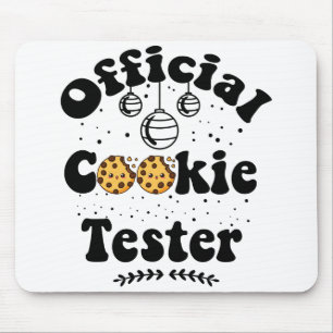 Mousepad Testador de Biscoito Oficial Amantes de Biscoito N