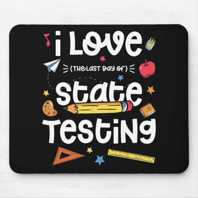 Mousepad Teste de Professores em Teste de Amor (Último Dia  (Frente)