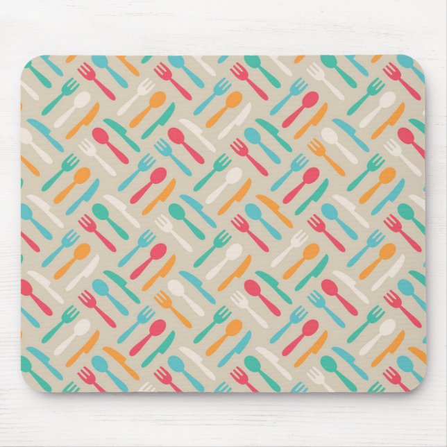 Mousepad Teste padrão 3 da cozinha (Frente)