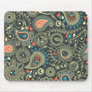Mousepad Teste padrão 3 de Paisley