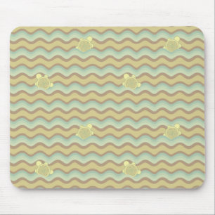 Mousepad teste padrão abstrato colorido, ondas