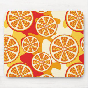 Mousepad Teste padrão alaranjado