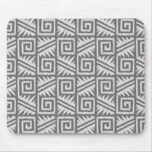 Mousepad Teste padrão asteca de Ikat - máscaras do