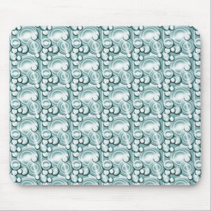 Mousepad Teste padrão azul dos círculos