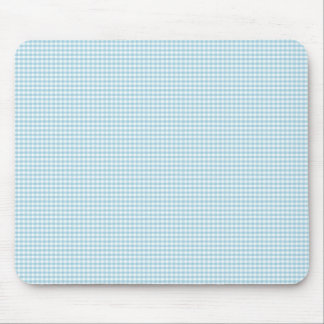 Mousepad Teste padrão azul e branco da verificação do