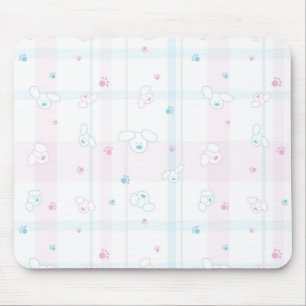 Mousepad Teste padrão bonito com cães