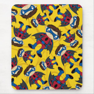 Mousepad Teste padrão bonito do menino do super-herói