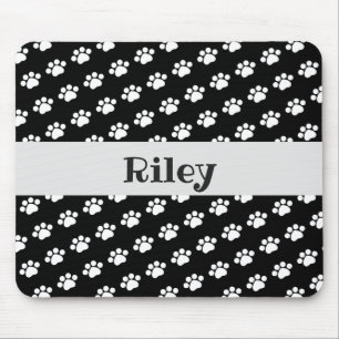 Mousepad Teste padrão branco personalizado do impressão d