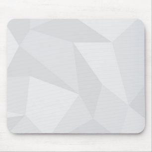 Mousepad Teste padrão branco, simples, moderno, urbano,
