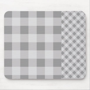 Mousepad Teste padrão cinzento do guingão do seixo