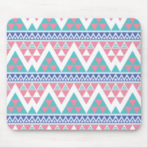 Mousepad Teste padrão colorido asteca tribal