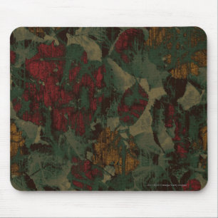 Mousepad Teste padrão colorido da camuflagem da flor