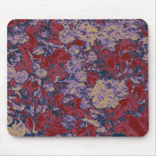 Mousepad Teste padrão colorido da camuflagem da folha e da