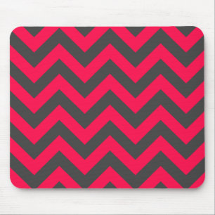 Mousepad Teste padrão cor-de-rosa e cinzento de néon de