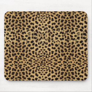 Mousepad Teste padrão da pele do leopardo