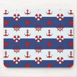 Mousepad Teste padrão de bandeira dos Estados Unidos