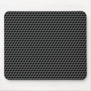 Mousepad Teste padrão de grade do metal - fundo